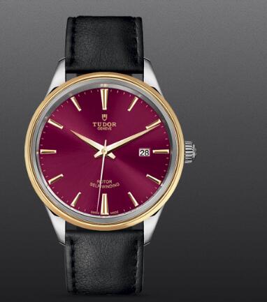 Replica Tudor Style Swiss Watch 41mm steel case steel and yellow gold bezel m12703 0014