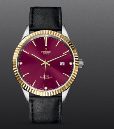 Replica Tudor Style Swiss Watch 41MM Steel Case diamond set dial m12713 0024