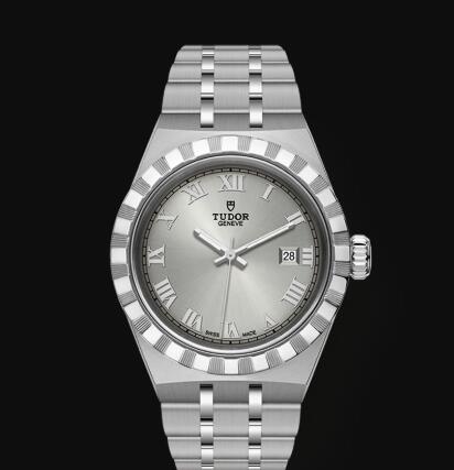 New Tudor Royal Watch Cheap Price 28 mm steel case Silver dial Replica watch m28300 0001