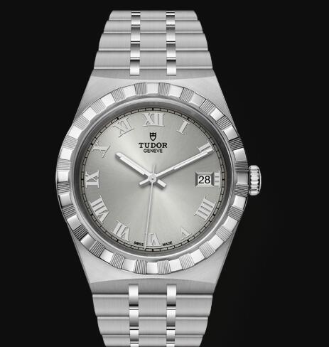 New Tudor Royal Watch Cheap Price 38 mm steel case Silver dial Replica watch m28500 0001