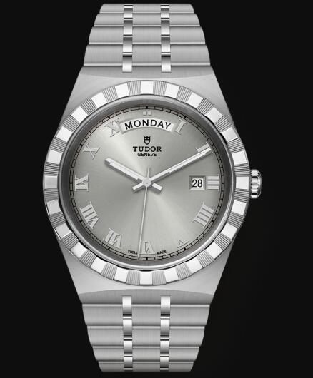 New Tudor Royal Watch Cheap Price 41 mm steel case Silver dial Replica watch m28600 0001
