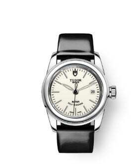 Cheap Tudor Glamour Date Review Replica Watch 26 mm steel case Opaline dial m51000 0029