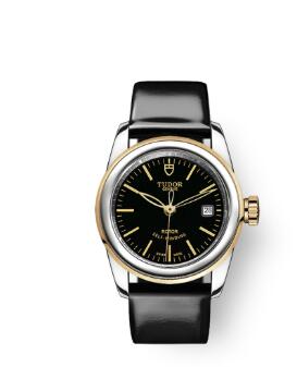 Cheap Tudor Glamour Date Review Replica Watch 26 mm steel case Steel and yellow gold bezel m51003 0024