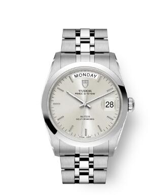 Buy Tudor Prince Date + Day Replica Watch 36 mm steel case Silver dial m76200 0009