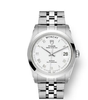 Buy Tudor Prince Date + Day Replica Watch 36 mm steel case White dial m76200 0016