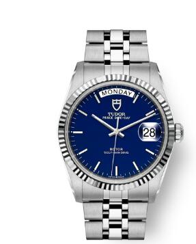 Buy Tudor Prince Date + Day Replica Watch 36 mm steel case White gold bezel m76214 0014