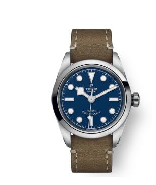 Tudor BLACK BAY 32 Watch Replica 32 mm steel case Beige leather strap m79580 0004