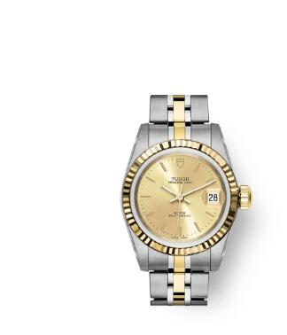 Buy Tudor Princess Date Replica Watch 25 mm steel case Yellow gold bezel m92413 0009