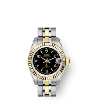 Buy Tudor Princess Date Replica Watch 22 mm steel case Yellow gold bezel m92513 0013