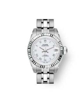 Buy Tudor Princess Date Replica Watch 22 mm steel case White gold bezel m92514 0001