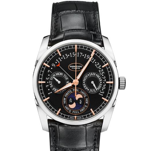 Parmigiani Fleurier Tonda Calendrier Annuel Replica Watch pfc272 1201400 ha1442