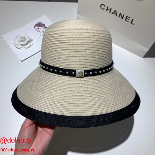 Top Quality Christian Dior Colorblock sun shading Hats