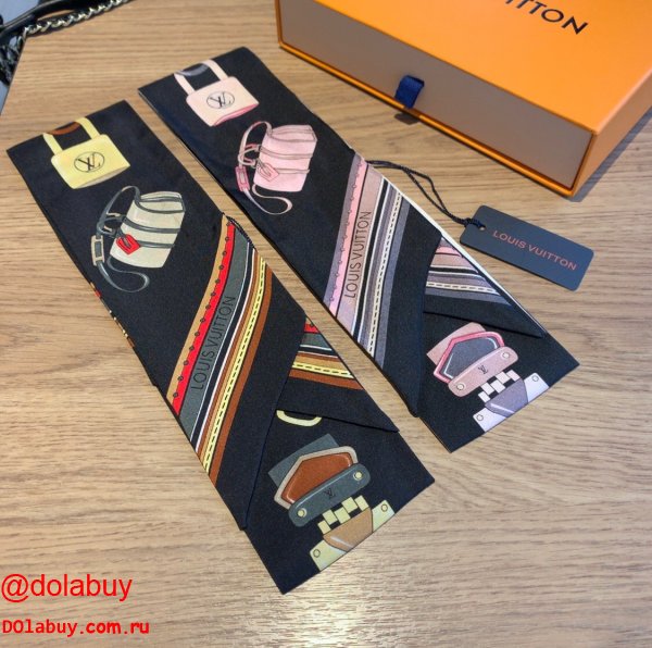 Louis Vuitton Double silk Scarves and Shawls Collection for Women
