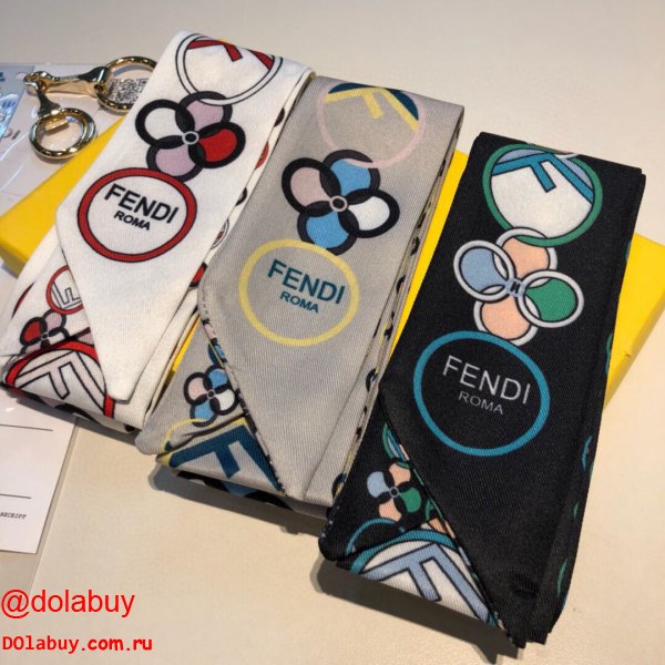 Fendi USA Womens Designer Scarves