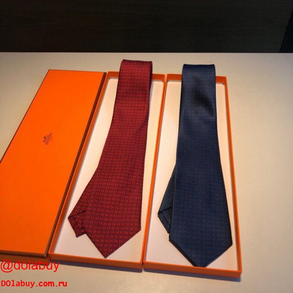 Hermes Faconnee H tie in hand sewn silk