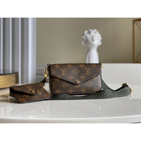 Replica Louis Vuitton Monogram M80091 Felicie Pochette Replica Handbags Louis Vuitton Pochette
