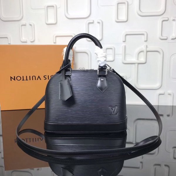 M40301 Louis Vuitton supreme black Replica Handbag Shoulder Replica Handbags Louis Vuitton Alma