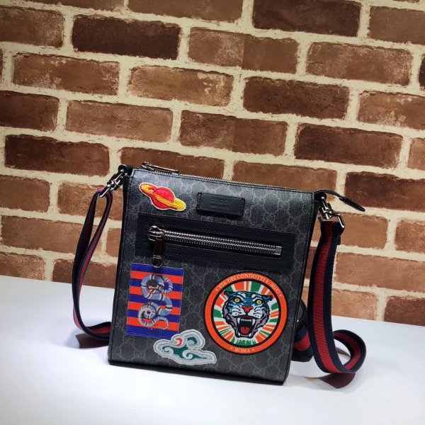 Fashion Gucci Fake Night Courrier GG 547751 Supreme messenger Replica Handbags Gucci G Men Bag