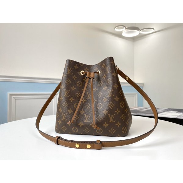 Best Louis Vuitton Luxury Monogram Canvas Leather Handbag Neonoe M44887 Replica Handbags Louis Vuitton Neonoe