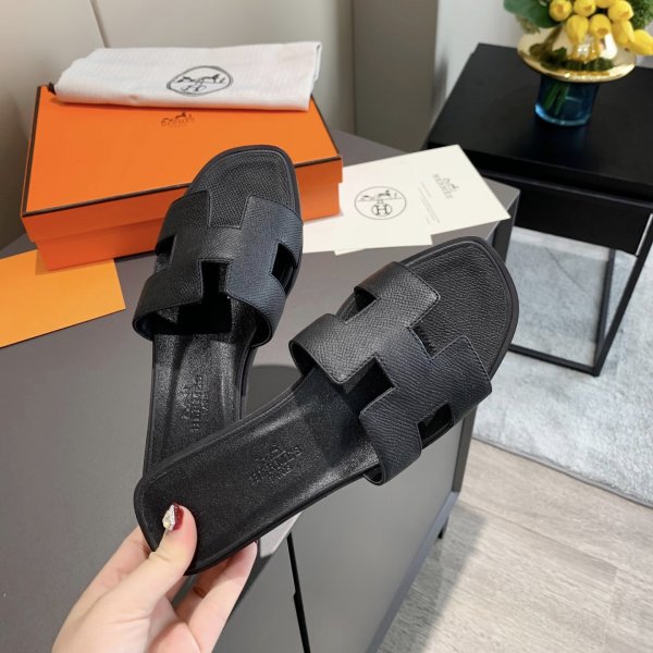 Hermes Womens Flats Slippers 019 Replica Luxury Shoes Hermes