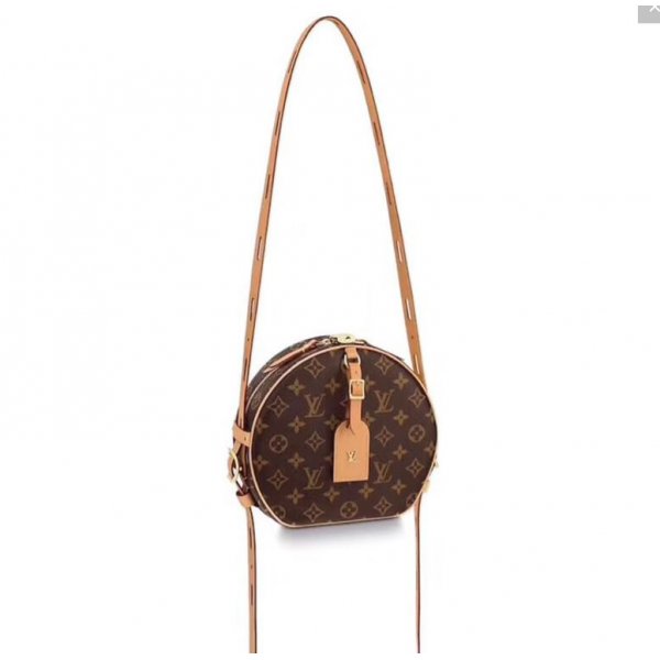 Designer Louis Vuitton Boite Chapeau Souple MM Monogram M52294 Brown Replica Handbags Louis Vuitton Boite