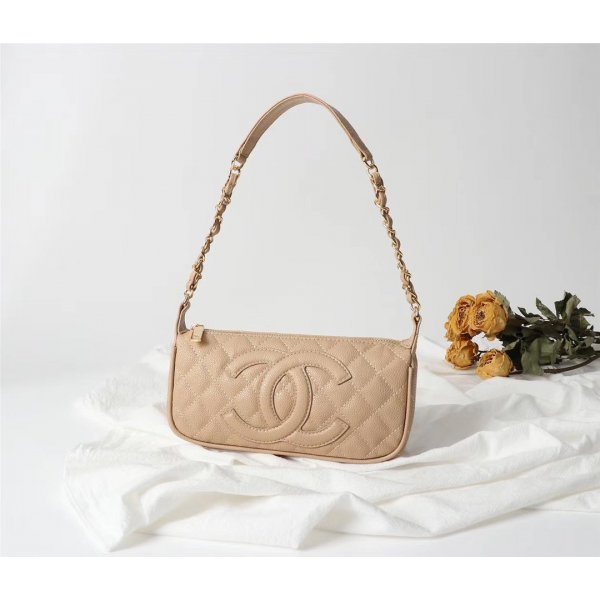 CC Armpit Bags 2020 Apricot Fashion Replica Handbags Ch 