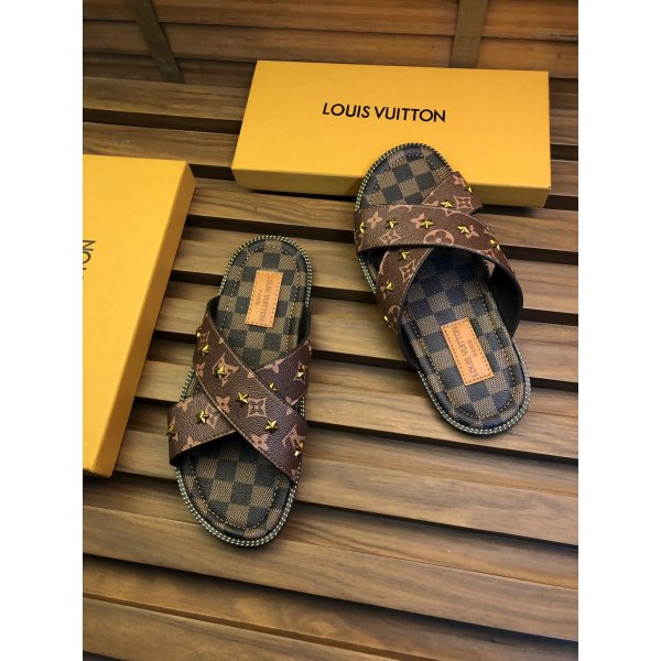 Best Louis Vuitton Slippers 005 Replica Luxury Shoes LV