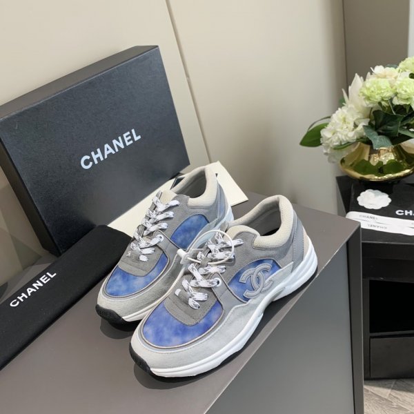 Best quality Chanel Couple sneakers 002 Replica Luxury Shoes Ch