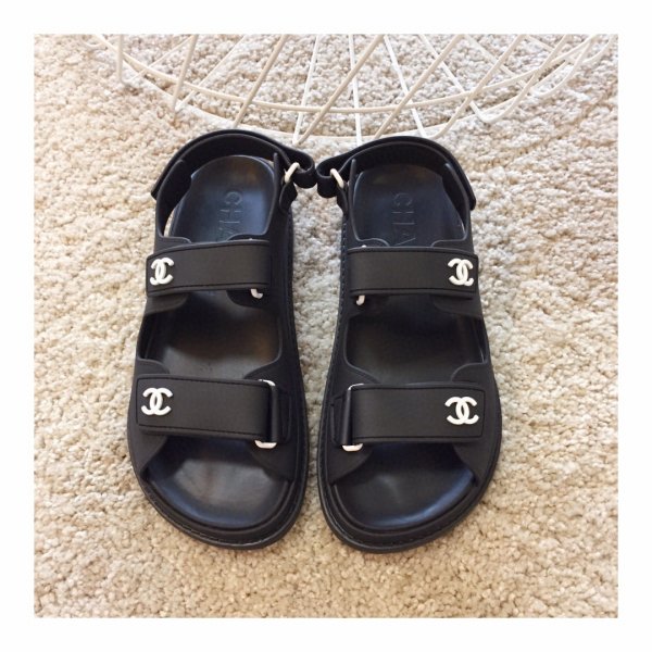 Top Quality CC Beach Sandals Replica Luxury Shoes Ch