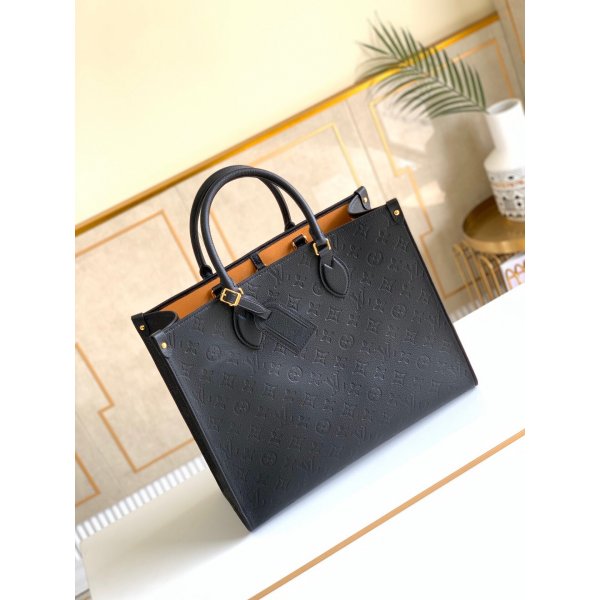 Fashion Louis Vuitton Monogram Empreinte Onthego GM M44933 Replica Handbags Louis Vuitton Monogram Empreinte