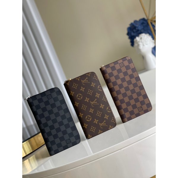 Louis Vuitton N60111N63502M62581 Wholesale Zippy Organizer Wallets Replica Handbags Louis Vuitton Wallets