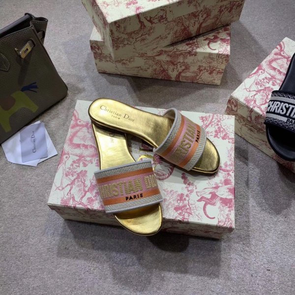 Replica Dior Flat Slipper Replica Luxury Shoes Dior