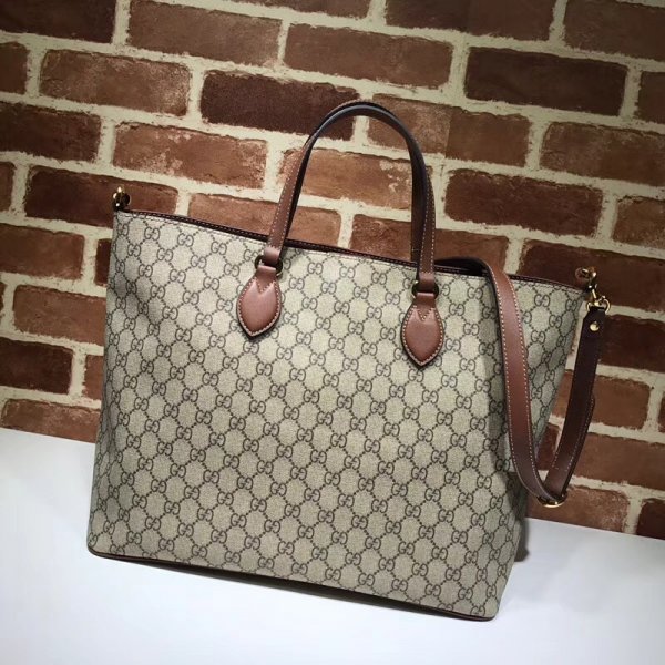 Gucci 7 Star 453705 Tote Bag GG pattern PVC for sale online Replica Handbags Gucci Tote