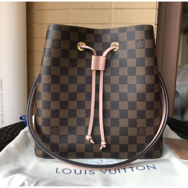 Wholesale Louis Vuitton Britanny BB Damier Ebene in Brown Replica Handbags Louis Vuitton Damier Ebene
