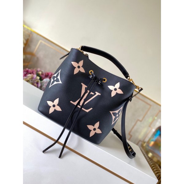 Louis Vuitton NEONOE Replica Monogram Empreinte Leather Replica Handbags Louis Vuitton Neonoe