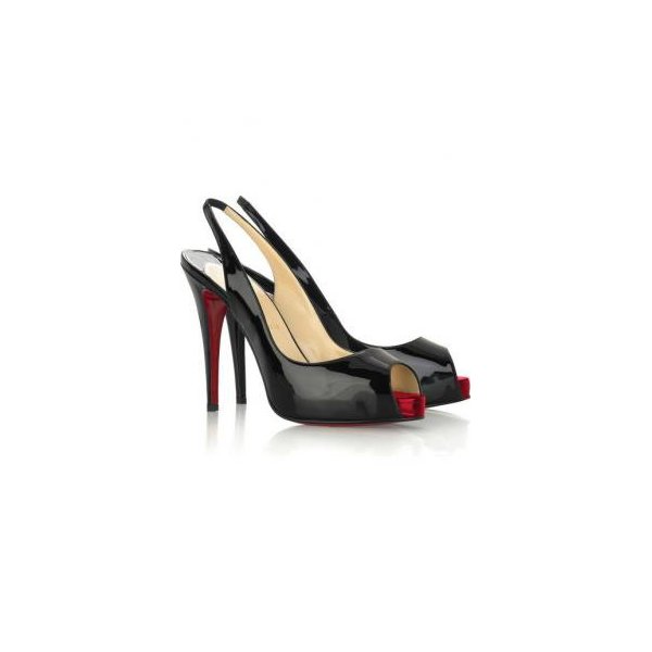 Christian Louboutin Black High Heel Sandals Replica Luxury Shoes Christian Louboutin Sandals
