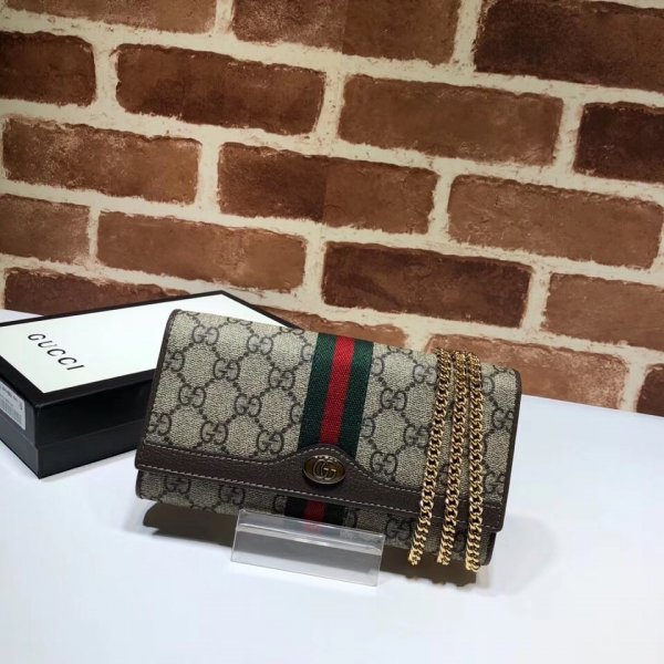 Replica Ophidia GG chain wallet 546592 Replica Handbags Gucci Ophidia