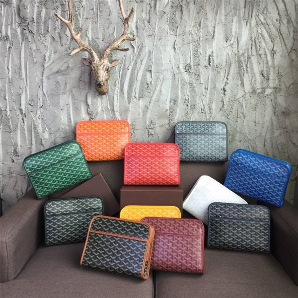Top Quality Goyard Multi Color Cosmetic toiletry bag Replica Handbags Goyard Cosmetic