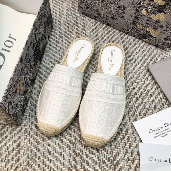 7 Star Dior Espadrilles Slippers 004 Replica Luxury Shoes Dior