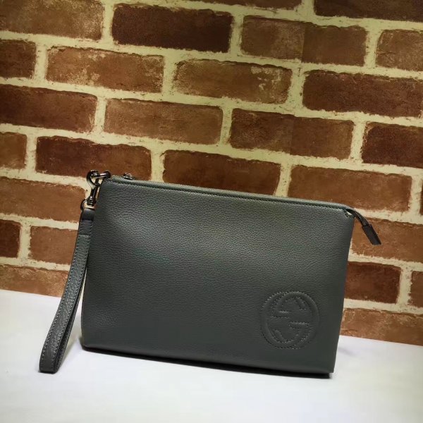 Gucci Top Quality 322054 Leather Travel Case Clutches Bag Replica Handbags Gucci ClutchesSmall Purses