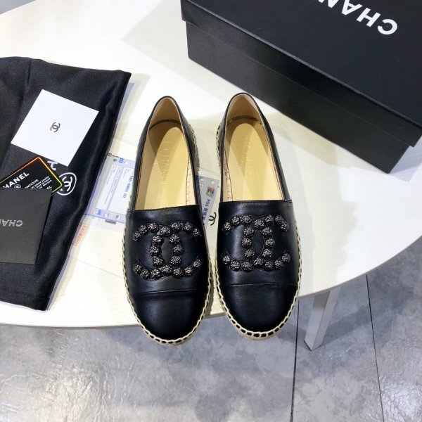 Best Chanel Espadrilles Shoes 009 Replica Luxury Shoes Ch