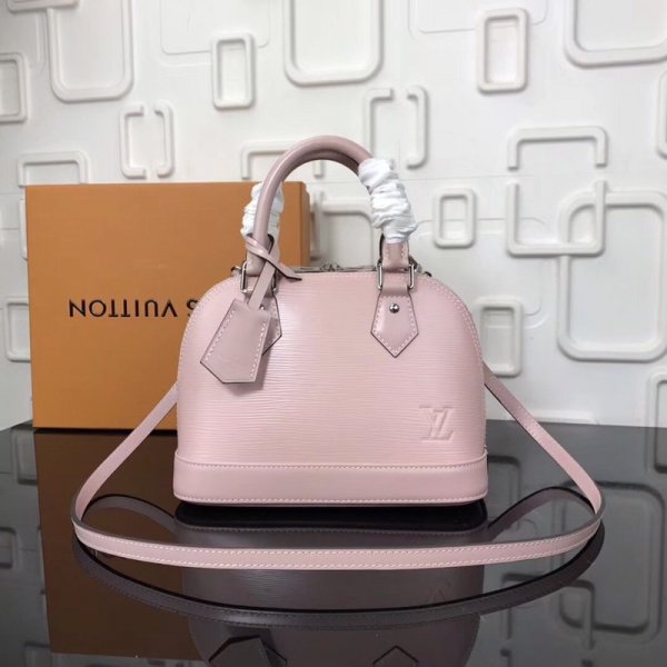 Louis Vuitton M40301 supreme pink AAA+ Handbag Shoulder Replica Handbags Louis Vuitton Alma