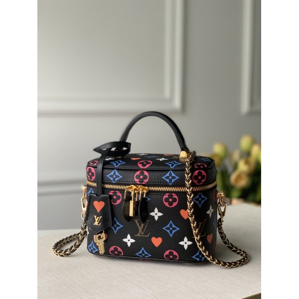 Louis Vuitton Replica Game On Vanity PM M57482 bag Other Monogram Canvas Replica Handbags Louis Vuitton Vanity