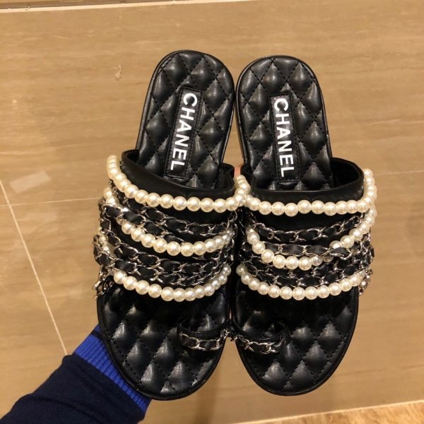Best CC Women Slippers Replica Luxury Shoes Ch