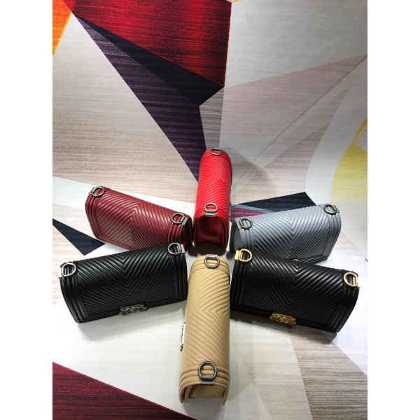 Replica CC V Le Boy 25cm Medium AAA+ Bags Replica Handbags Ch 