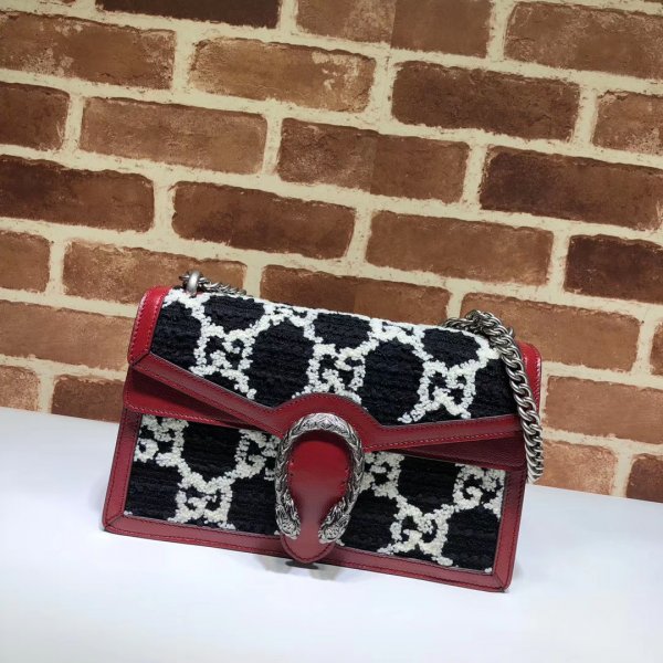 Gucci GG Supreme Dionysus Small Shoulder 400249 Replica Bag Replica Handbags Gucci Dionysus