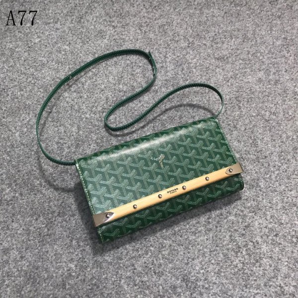 AAA+ Goyard Monte Carlo Crossbody Green bag Replica Handbags Goyard Crossbody