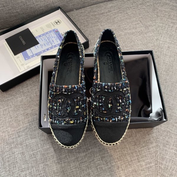 Best Chanel Espadrilles Shoes 014 Replica Luxury Shoes Ch