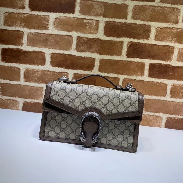 Designer Gucci Beige Replica Dionysus snakeskin top handle 621512 bag Replica Handbags Gucci Dionysus