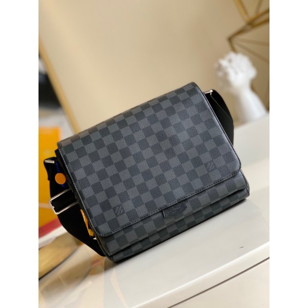 Louis Vuitton Replica Messenger N40418 Damier Graphite Replica Handbags Louis Vuitton Messenger